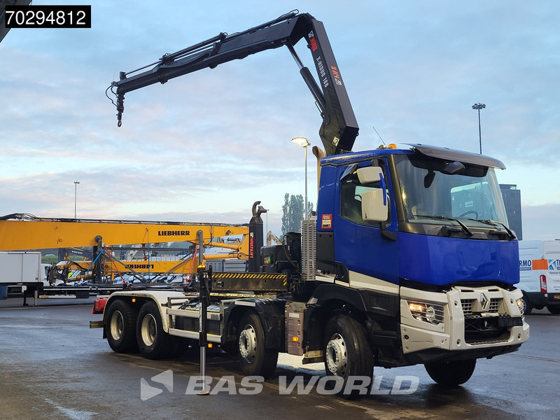 Renault C 430 8X4 HIAB X-Hiduo 188 B-2 Crane + Hook Full Steel Big-Axle Euro 6 - 吊钩升降车, 起重车:图3 Renault C 430 8X4 HIAB X-Hiduo 188 B-2 Crane + Hook Full Steel Big-Axle Euro 6 - 吊钩升降车, 起重车:图3