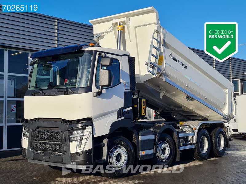 Renault C 480 8X4 NEW! 18m3 KH Kipper Big Axle Full steel OPTIBRAKE+ Euro 6 - 翻斗车:图1 Renault C 480 8X4 NEW! 18m3 KH Kipper Big Axle Full steel OPTIBRAKE+ Euro 6 - 翻斗车:图1