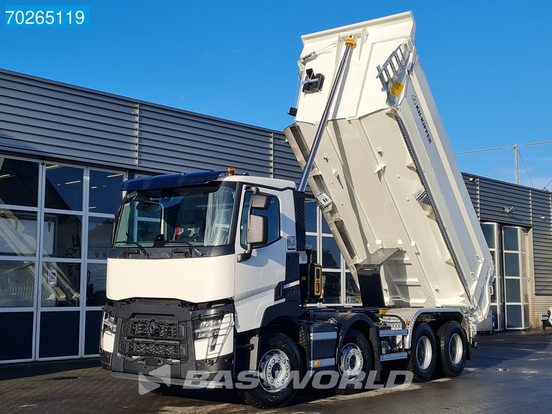 Renault C 480 8X4 NEW! 18m3 KH Kipper Big Axle Full steel OPTIBRAKE+ Euro 6 - 翻斗车:图3 Renault C 480 8X4 NEW! 18m3 KH Kipper Big Axle Full steel OPTIBRAKE+ Euro 6 - 翻斗车:图3