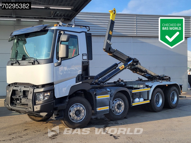 Renault C 520 8X4 Hyva 26-55-S Retarder Automatic Big-Axle Navi Euro 6 - 吊钩升降车:图1 Renault C 520 8X4 Hyva 26-55-S Retarder Automatic Big-Axle Navi Euro 6 - 吊钩升降车:图1
