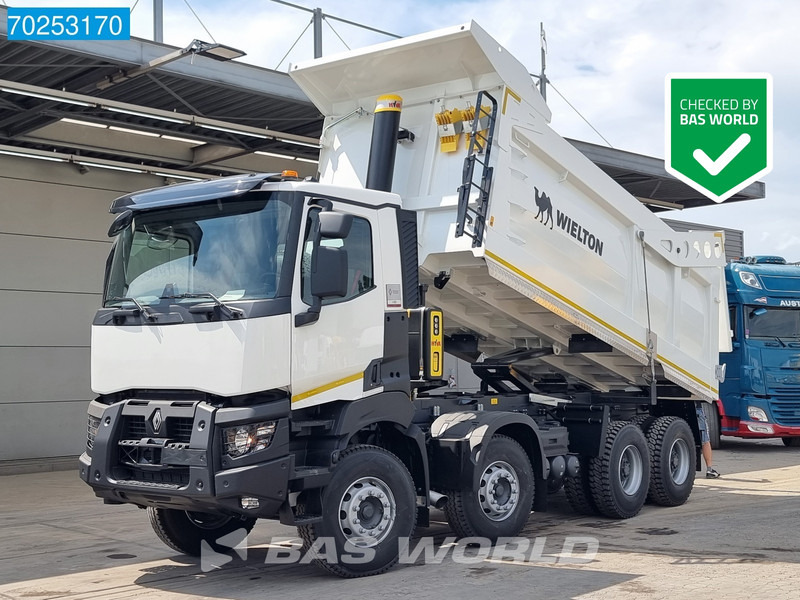 Renault K 420 8X4 More units available! Optidriver 20m3 Drum Brakes SteelSuspension StandKlima Euro 3 - 翻斗车:图2 Renault K 420 8X4 More units available! Optidriver 20m3 Drum Brakes SteelSuspension StandKlima Euro 3 - 翻斗车:图2