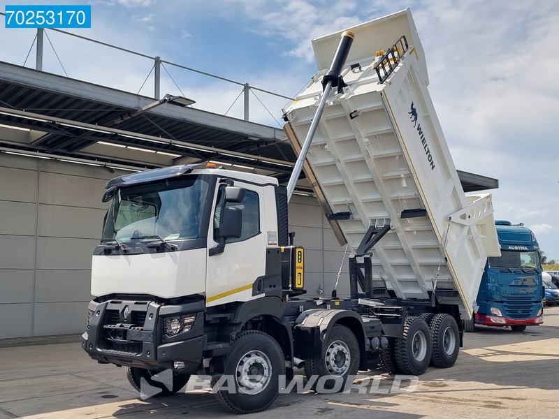 Renault K 420 8X4 More units available! Optidriver 20m3 Drum Brakes SteelSuspension StandKlima Euro 3 - 翻斗车:图5 Renault K 420 8X4 More units available! Optidriver 20m3 Drum Brakes SteelSuspension StandKlima Euro 3 - 翻斗车:图5