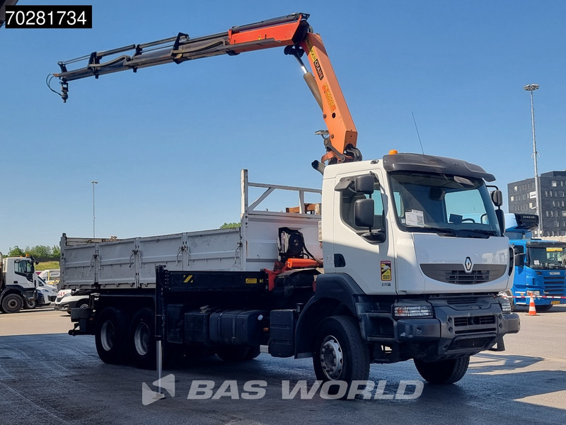 Renault Kerax 370 6X4 Palfinger PK16502 Kran Crane Big-Axle Steel suspension Euro 4 - 翻斗车, 起重车:图3 Renault Kerax 370 6X4 Palfinger PK16502 Kran Crane Big-Axle Steel suspension Euro 4 - 翻斗车, 起重车:图3