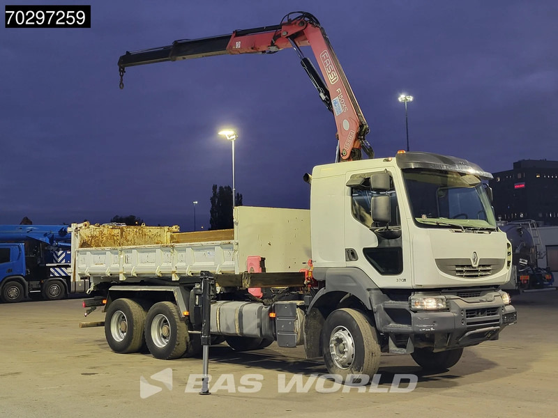 Renault Kerax 370 Kerax 6X4 Fassi F150AXS.22 Crane 10m3 2-side tipper Big-Axle Steelsuspension Manual - 翻斗车, 起重车:图3 Renault Kerax 370 Kerax 6X4 Fassi F150AXS.22 Crane 10m3 2-side tipper Big-Axle Steelsuspension Manual - 翻斗车, 起重车:图3