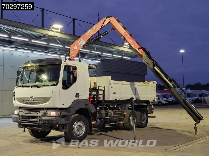 Renault Kerax 370 Kerax 6X4 Fassi F150AXS.22 Crane 10m3 2-side tipper Big-Axle Steelsuspension Manual - 翻斗车, 起重车:图5 Renault Kerax 370 Kerax 6X4 Fassi F150AXS.22 Crane 10m3 2-side tipper Big-Axle Steelsuspension Manual - 翻斗车, 起重车:图5