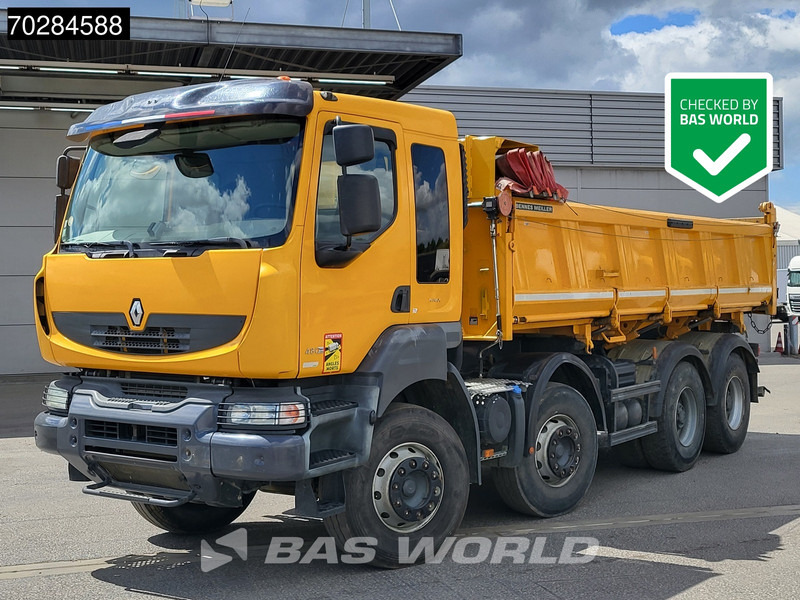 Renault Kerax 480 8X4 13m3 Meiller 2-way tipper Retarder Big-Axle Automatic Euro 5 - 翻斗车:图1 Renault Kerax 480 8X4 13m3 Meiller 2-way tipper Retarder Big-Axle Automatic Euro 5 - 翻斗车:图1