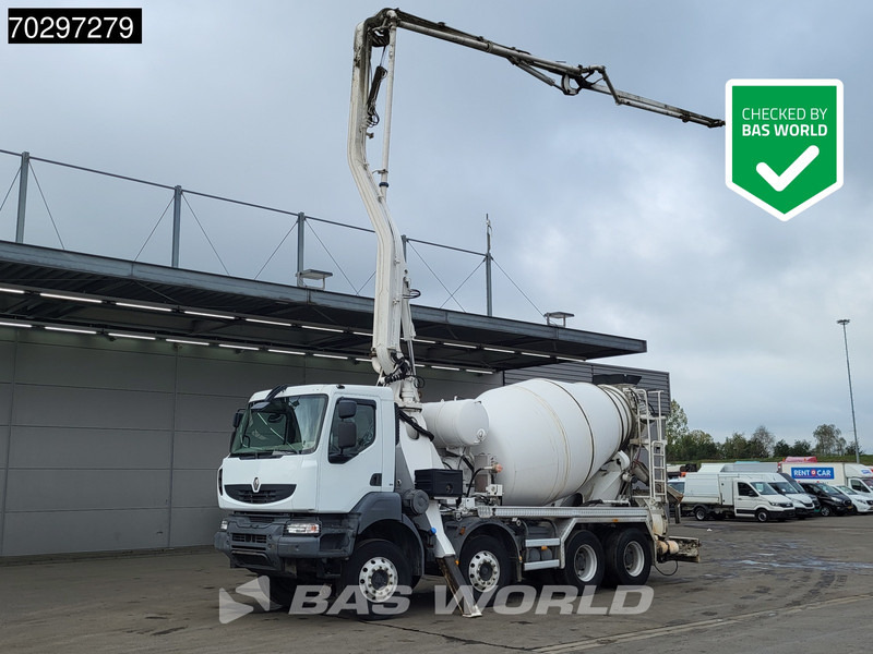 Renault Kerax 8X4 Mecbo M3-23/100-BZ Pomp+Mixer Big-Axle Steelsuspension Euro 5 - 混凝土搅拌车:图1 Renault Kerax 8X4 Mecbo M3-23/100-BZ Pomp+Mixer Big-Axle Steelsuspension Euro 5 - 混凝土搅拌车:图1