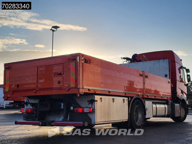 栏板式/ 平板卡车, 起重车 Renault T 380 4X2 Palfinger PK18002-EH Kran Crane Retarder Standklima Euro 6：图11