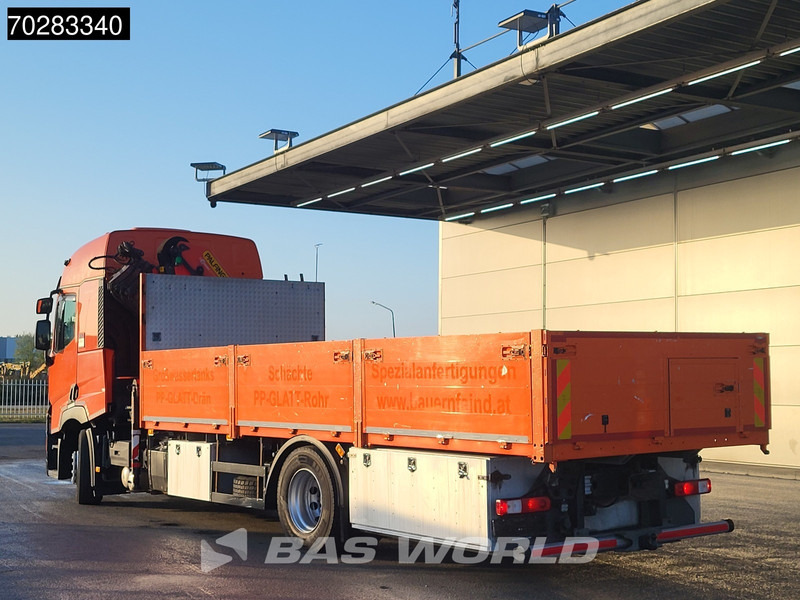栏板式/ 平板卡车, 起重车 Renault T 380 4X2 Palfinger PK18002-EH Kran Crane Retarder Standklima Euro 6：图9