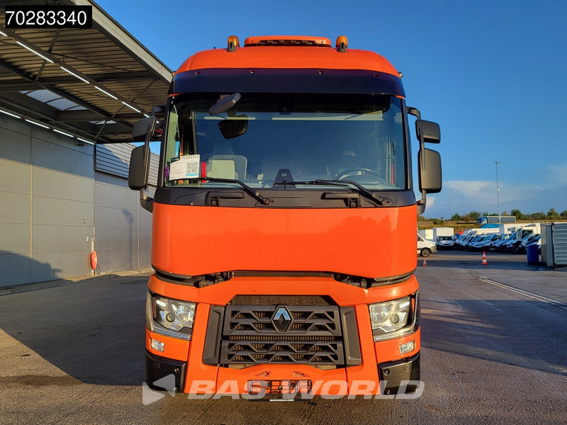 栏板式/ 平板卡车, 起重车 Renault T 380 4X2 Palfinger PK18002-EH Kran Crane Retarder Standklima Euro 6：图12