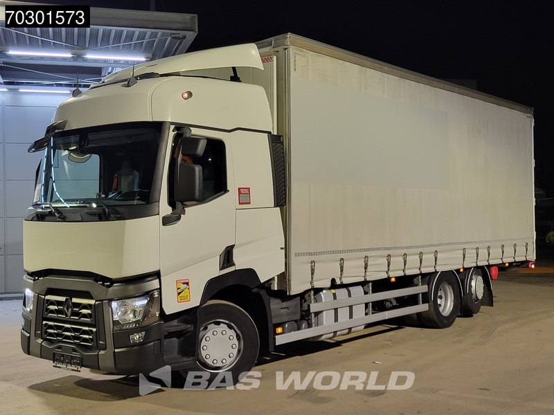 Renault T 480 6X2 Curtainsides Lift + steering axle Automatic Euro 6 - 侧帘卡车:图1 Renault T 480 6X2 Curtainsides Lift + steering axle Automatic Euro 6 - 侧帘卡车:图1