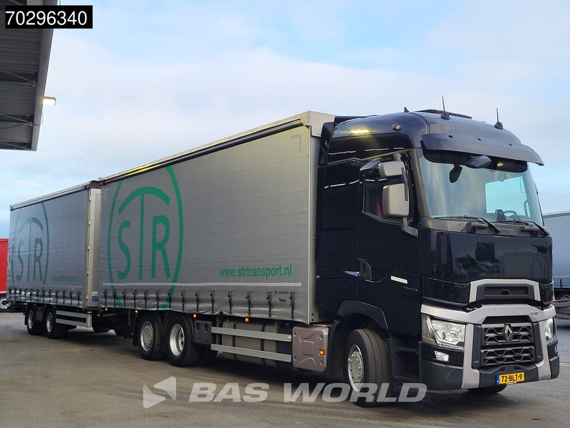 Renault T 480 6X2 NL-Truck combi Liftaxle 1500kg Ladebordwand Euro 6 - 侧帘卡车:图3 Renault T 480 6X2 NL-Truck combi Liftaxle 1500kg Ladebordwand Euro 6 - 侧帘卡车:图3