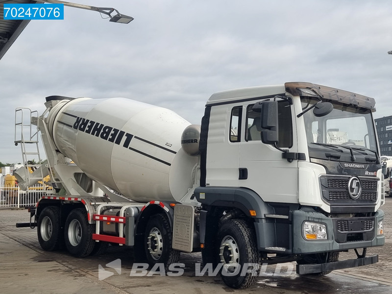 SHACMAN 8x4 EURO 6 8X4 NEW! 8m3 Liebherr Mixer Big-Axle Steel Suspension - 混凝土搅拌车:图3 SHACMAN 8x4 EURO 6 8X4 NEW! 8m3 Liebherr Mixer Big-Axle Steel Suspension - 混凝土搅拌车:图3