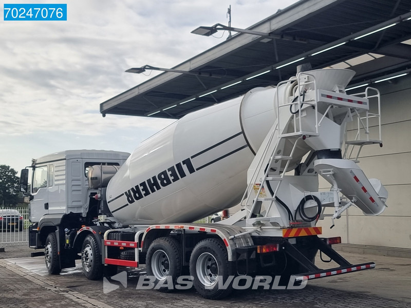 SHACMAN 8x4 EURO 6 8X4 NEW! 8m3 Liebherr Mixer Big-Axle Steel Suspension - 混凝土搅拌车:图2 SHACMAN 8x4 EURO 6 8X4 NEW! 8m3 Liebherr Mixer Big-Axle Steel Suspension - 混凝土搅拌车:图2