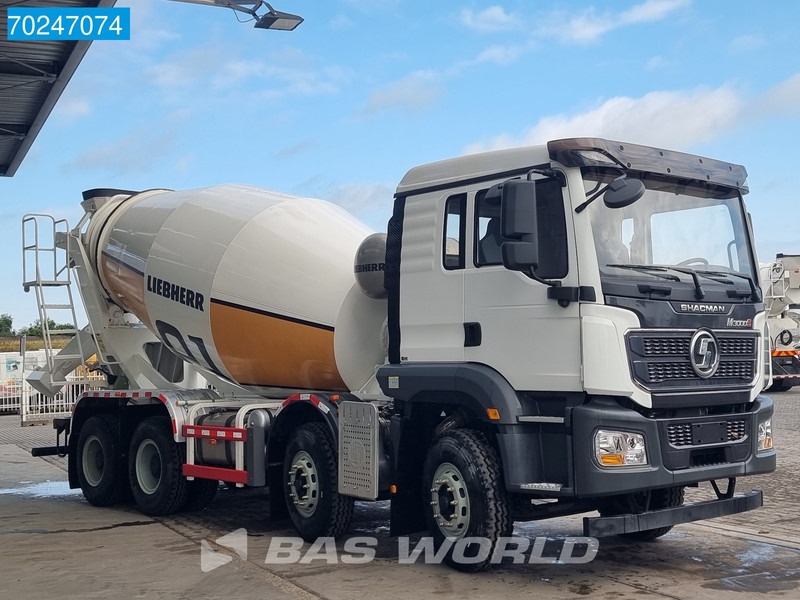 SHACMAN M3000 S 8X4 NEW! 8m3 Liebherr Mixer Big-Axle Steelsuspension - 混凝土搅拌车:图3 SHACMAN M3000 S 8X4 NEW! 8m3 Liebherr Mixer Big-Axle Steelsuspension - 混凝土搅拌车:图3