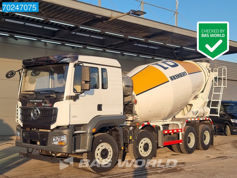 SHACMAN M3000 S 8X4 NEW! 8m3 Liebherr Mixer Big-Axle Steelsuspension - 混凝土搅拌车:图1 SHACMAN M3000 S 8X4 NEW! 8m3 Liebherr Mixer Big-Axle Steelsuspension - 混凝土搅拌车:图1