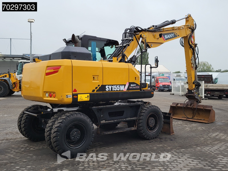 Sany SY155 W - 轮式挖掘机:图5 Sany SY155 W - 轮式挖掘机:图5