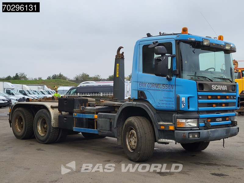 Scania 420 6X4 20tons Marrel THM 20000 Manual Retarder Steelsuspension Euro 3 - 吊钩升降车:图3 Scania 420 6X4 20tons Marrel THM 20000 Manual Retarder Steelsuspension Euro 3 - 吊钩升降车:图3