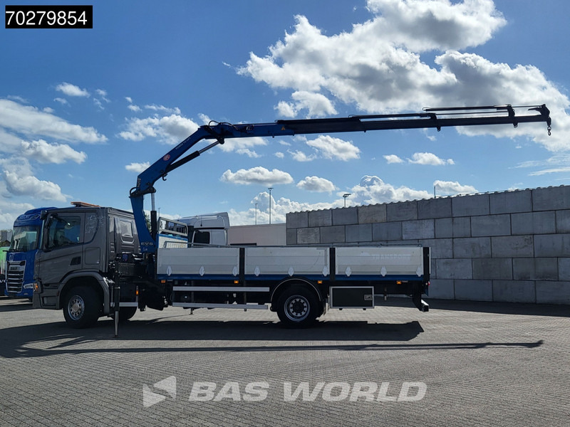 Scania P280 4X2 HMF 1420K-RC Kran Crane Automatic Euro 6 - 栏板式/ 平板卡车, 起重车:图2 Scania P280 4X2 HMF 1420K-RC Kran Crane Automatic Euro 6 - 栏板式/ 平板卡车, 起重车:图2