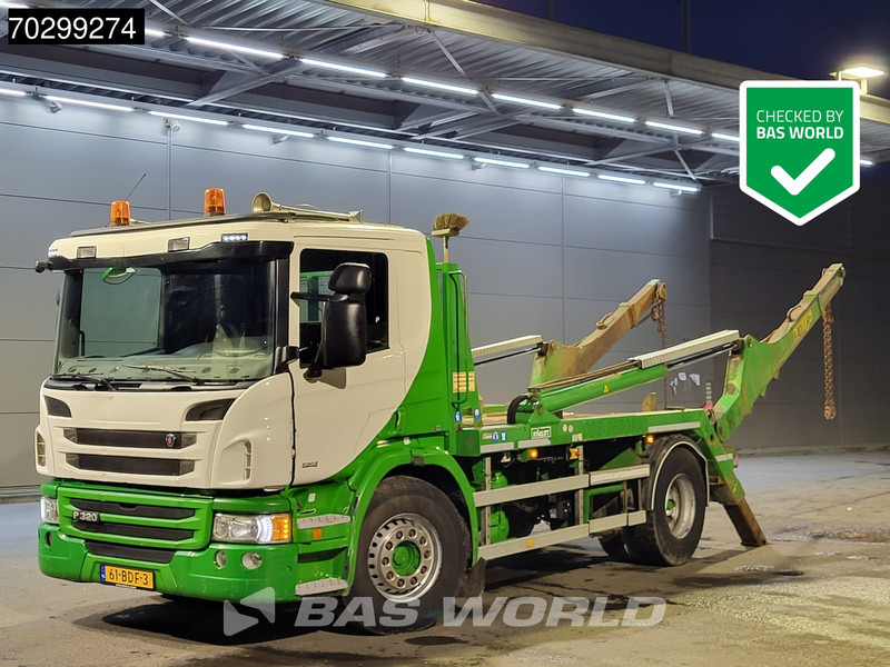 Scania P320 4X2 HYVA NG2014TA Skiploader Automatic Euro 6 - 箕斗装载车:图1 Scania P320 4X2 HYVA NG2014TA Skiploader Automatic Euro 6 - 箕斗装载车:图1
