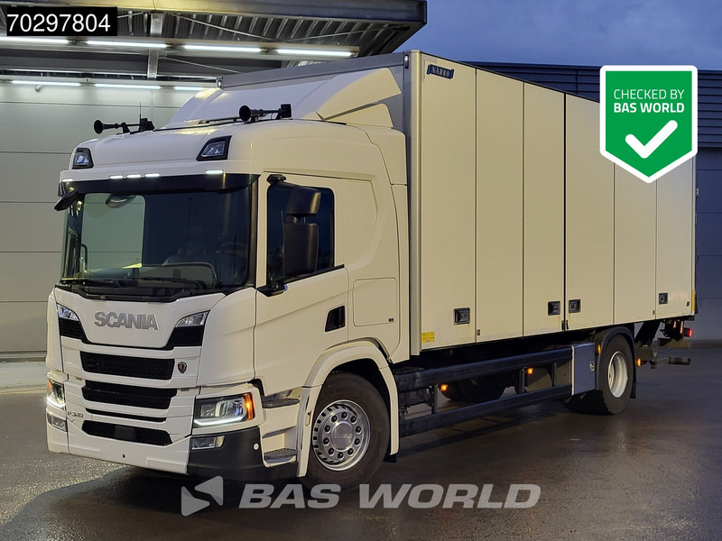 Scania P320 P 4X2 18tonner 2000kg Ladebordwand Automatic Navi LED Euro 6 - 厢式卡车:图1 Scania P320 P 4X2 18tonner 2000kg Ladebordwand Automatic Navi LED Euro 6 - 厢式卡车:图1