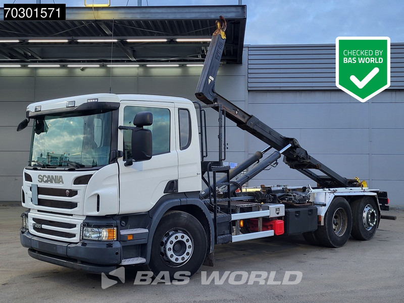 Scania P400 6X2 20 tons HIAB containersystem Retarder Automatic Lift+steering Euro 5 - 吊钩升降车:图1 Scania P400 6X2 20 tons HIAB containersystem Retarder Automatic Lift+steering Euro 5 - 吊钩升降车:图1