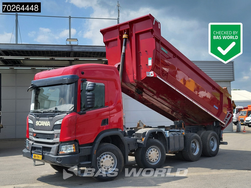 Scania P410 8X4 19m3 Big-Axle Steelsuspension Euro 6 - 翻斗车:图1 Scania P410 8X4 19m3 Big-Axle Steelsuspension Euro 6 - 翻斗车:图1