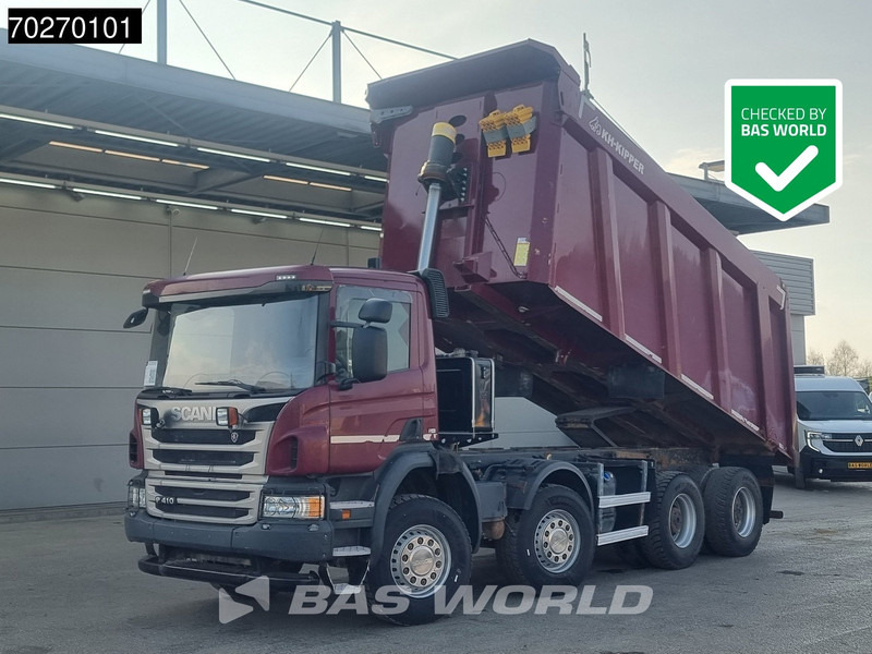 Scania P410 8X4 28m3 KH Kipper Big-Axle Steel suspension Euro 6 - 翻斗车:图1 Scania P410 8X4 28m3 KH Kipper Big-Axle Steel suspension Euro 6 - 翻斗车:图1
