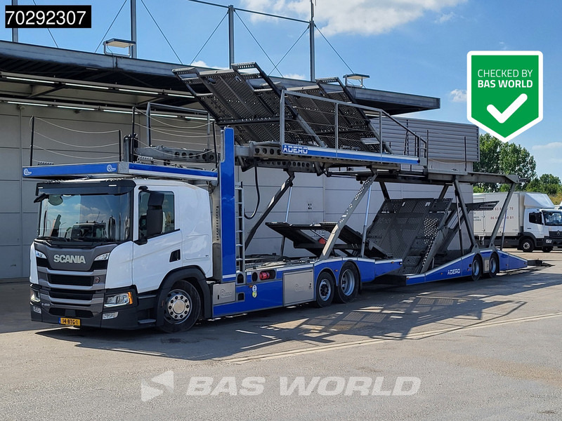 Scania P450 6X2 NL-Truck Car transporter Retarder Standklima Navi ACC LED Euro 6 - 卡车:图1 Scania P450 6X2 NL-Truck Car transporter Retarder Standklima Navi ACC LED Euro 6 - 卡车:图1