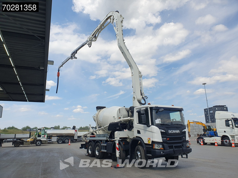 Scania P450 8X4 NEW PUMI CIFA Magnum MK25 7m3 mixer Big-Axle Euro 6 - 混凝土泵车:图5 Scania P450 8X4 NEW PUMI CIFA Magnum MK25 7m3 mixer Big-Axle Euro 6 - 混凝土泵车:图5