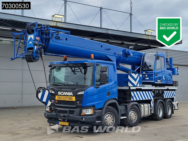 Scania P450 P 8X4 Palfinger/SANY SPC500E Telescopic Crane Retarder Navi Automatic Euro 6 - 起重车:图1 Scania P450 P 8X4 Palfinger/SANY SPC500E Telescopic Crane Retarder Navi Automatic Euro 6 - 起重车:图1