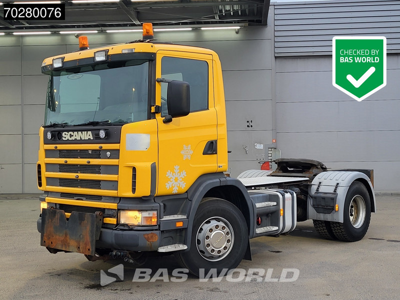 Scania R400 R 4X2 Low Mileage! Hydraulik Full-Steel Drumbrakes Euro 1 - 牵引车:图1 Scania R400 R 4X2 Low Mileage! Hydraulik Full-Steel Drumbrakes Euro 1 - 牵引车:图1