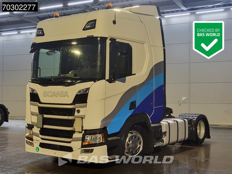 Scania R450 4X2 Mega Hebesattel Retarder 2x Tanks Standklima - 牵引车:图1 Scania R450 4X2 Mega Hebesattel Retarder 2x Tanks Standklima - 牵引车:图1