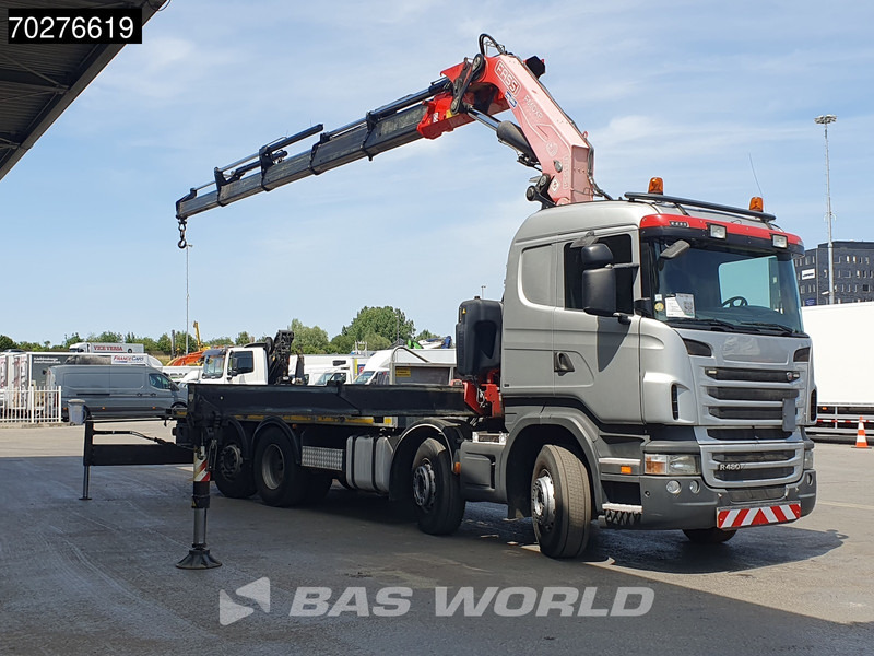 Scania R480 8X2 FASSI F660AXP.25 Manual Retarder Lift+Lenkachse Euro 5 - 栏板式/ 平板卡车, 起重车:图2 Scania R480 8X2 FASSI F660AXP.25 Manual Retarder Lift+Lenkachse Euro 5 - 栏板式/ 平板卡车, 起重车:图2