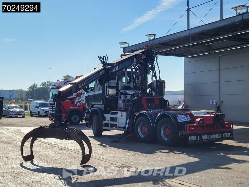 Scania R580 6X4 Holz Kran Diebolt D28 Full-Steel - 木材运输车, 起重车:图5 Scania R580 6X4 Holz Kran Diebolt D28 Full-Steel - 木材运输车, 起重车:图5