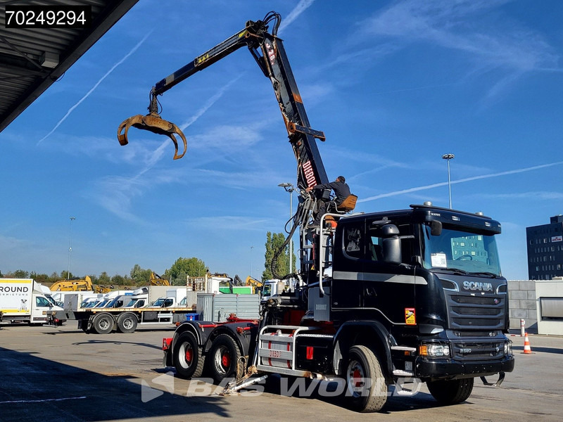 Scania R580 6X4 Holz Kran Diebolt D28 Full-Steel - 木材运输车, 起重车:图3 Scania R580 6X4 Holz Kran Diebolt D28 Full-Steel - 木材运输车, 起重车:图3