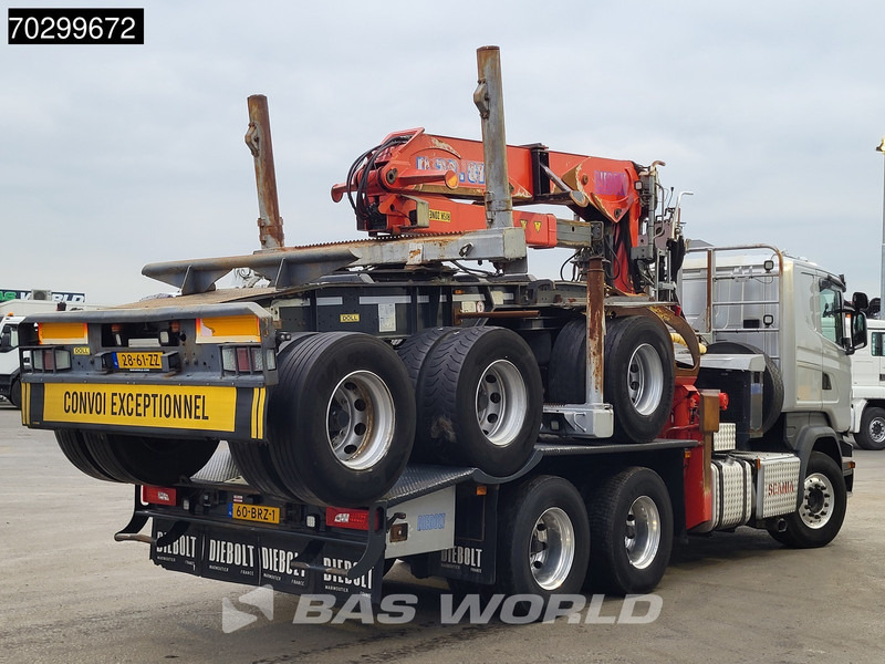 Scania R580 R 6X4 NL-Truck Diebolt D28.81 Kran Crane Holztransport + Dolly Retarder Euro 6 - 木材运输车, 起重车:图5 Scania R580 R 6X4 NL-Truck Diebolt D28.81 Kran Crane Holztransport + Dolly Retarder Euro 6 - 木材运输车, 起重车:图5
