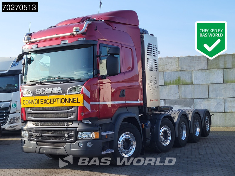 Scania R730 10X4 160T! Retarder 2x Tanks Big-Axle Drumbrakes Full-Air Hydraulik Navi Standklima Alcoa's - 牵引车:图1 Scania R730 10X4 160T! Retarder 2x Tanks Big-Axle Drumbrakes Full-Air Hydraulik Navi Standklima Alcoa's - 牵引车:图1
