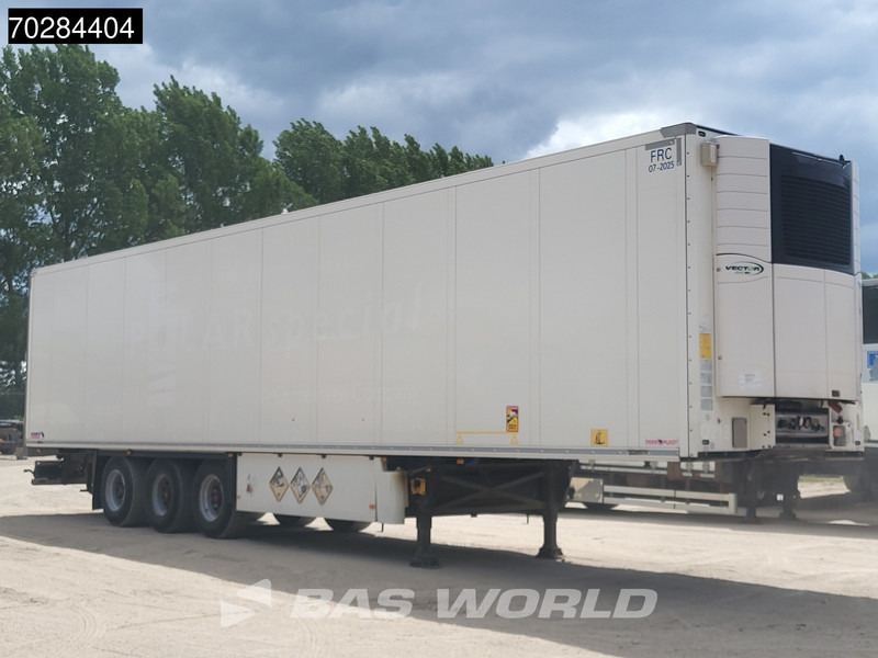 Schmitz Cargobull 3 axles Doppelverdampfer Doppelstock Blumenbreit Palettenkasten - 冷藏半拖车:图3 Schmitz Cargobull 3 axles Doppelverdampfer Doppelstock Blumenbreit Palettenkasten - 冷藏半拖车:图3