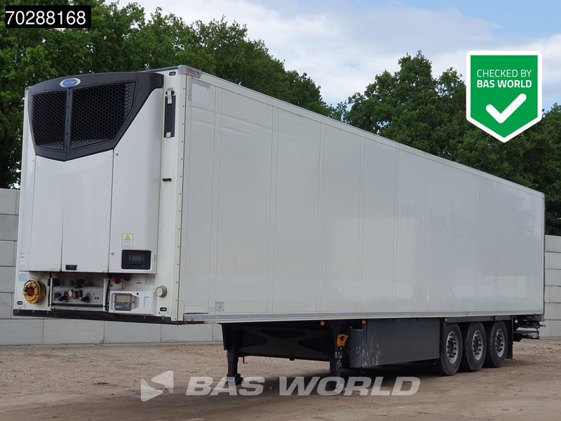 Schmitz Cargobull Carrier 3 axles Doppelverdampfer Tailgate Palettenkasten Blumenbreit LBW ATP-FRC - 冷藏半拖车:图1 Schmitz Cargobull Carrier 3 axles Doppelverdampfer Tailgate Palettenkasten Blumenbreit LBW ATP-FRC - 冷藏半拖车:图1