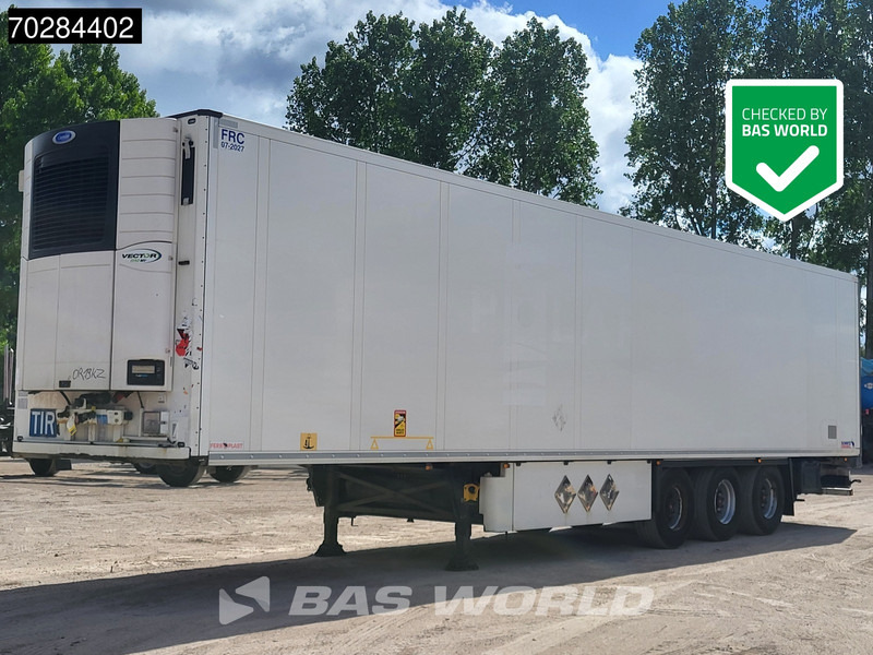 Schmitz Cargobull SCB*S3B 3 axles Doppelstock Doppelverdampfer Blumenbreit Palettenkasten - 冷藏半拖车:图1 Schmitz Cargobull SCB*S3B 3 axles Doppelstock Doppelverdampfer Blumenbreit Palettenkasten - 冷藏半拖车:图1