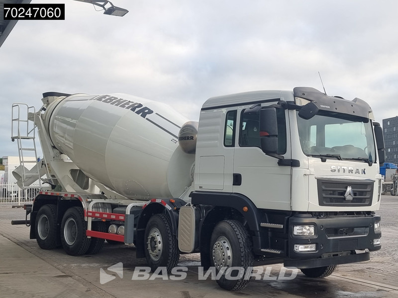 Sitrak G5 350 8X4 8m3 Liebherr HTM 804 H Mixer Big-Axle Steelsuspension - 混凝土搅拌车:图3 Sitrak G5 350 8X4 8m3 Liebherr HTM 804 H Mixer Big-Axle Steelsuspension - 混凝土搅拌车:图3