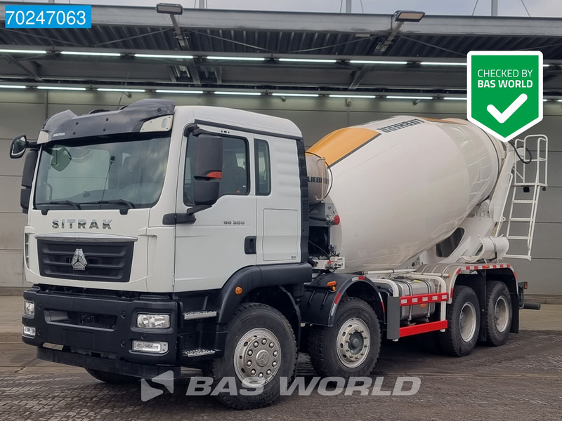 Sitrak G5.350 8X4 NEW! 8m3 Liebherr Mixer Steel suspension - 混凝土搅拌车:图1 Sitrak G5.350 8X4 NEW! 8m3 Liebherr Mixer Steel suspension - 混凝土搅拌车:图1