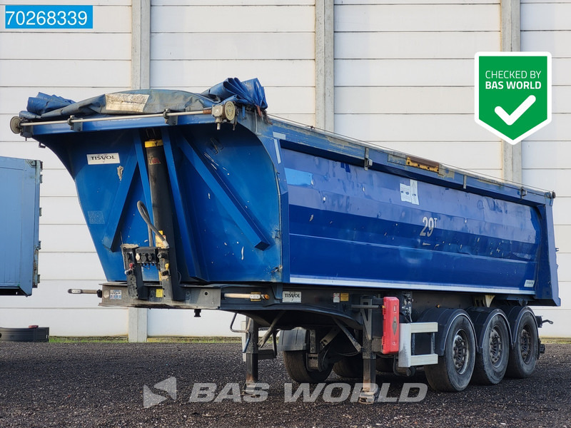 TISVOL A-890150-EAL VR 3 axles 29m3 Liftachse ALU - 翻斗半拖车:图1 TISVOL A-890150-EAL VR 3 axles 29m3 Liftachse ALU - 翻斗半拖车:图1