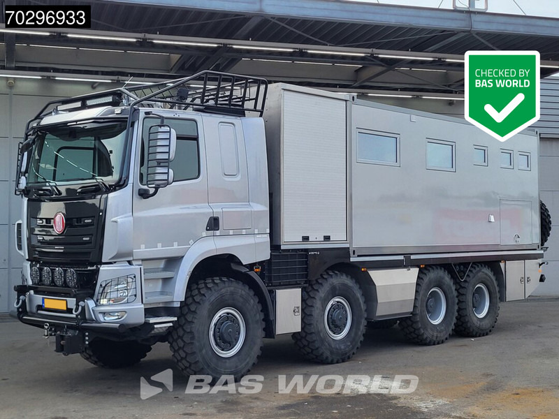 Tatra T158 8X8 NL-Truck 8x8 Off-Grid Camper Hydraulic Winch Generator Retarder Airco Euro 6 - 集成房车:图1 Tatra T158 8X8 NL-Truck 8x8 Off-Grid Camper Hydraulic Winch Generator Retarder Airco Euro 6 - 集成房车:图1