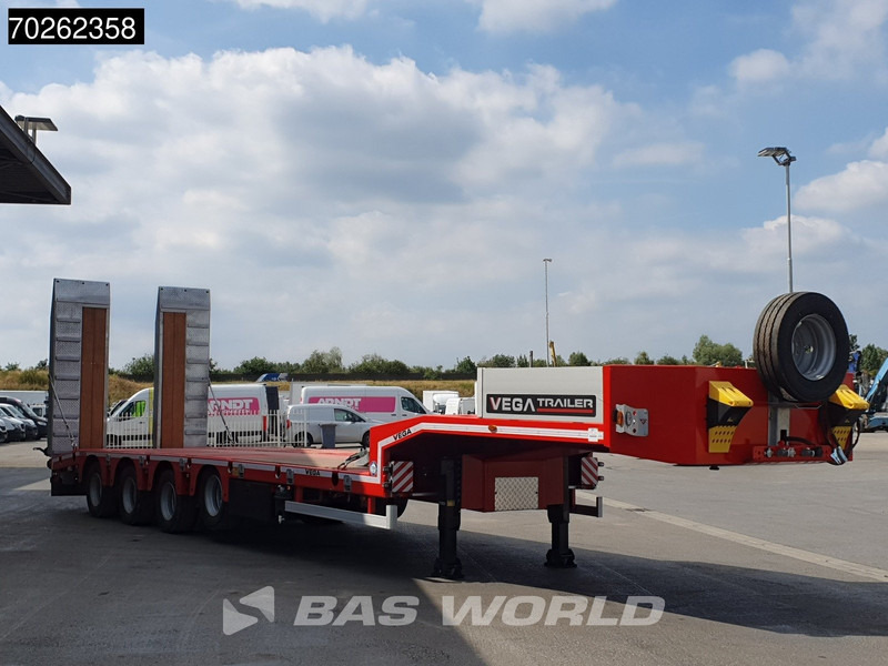 Vega STANDARD LOWBED 2 axles Lift + 2xLenkachse Hydraulic Ramps - 低装载半拖车:图3 Vega STANDARD LOWBED 2 axles Lift + 2xLenkachse Hydraulic Ramps - 低装载半拖车:图3