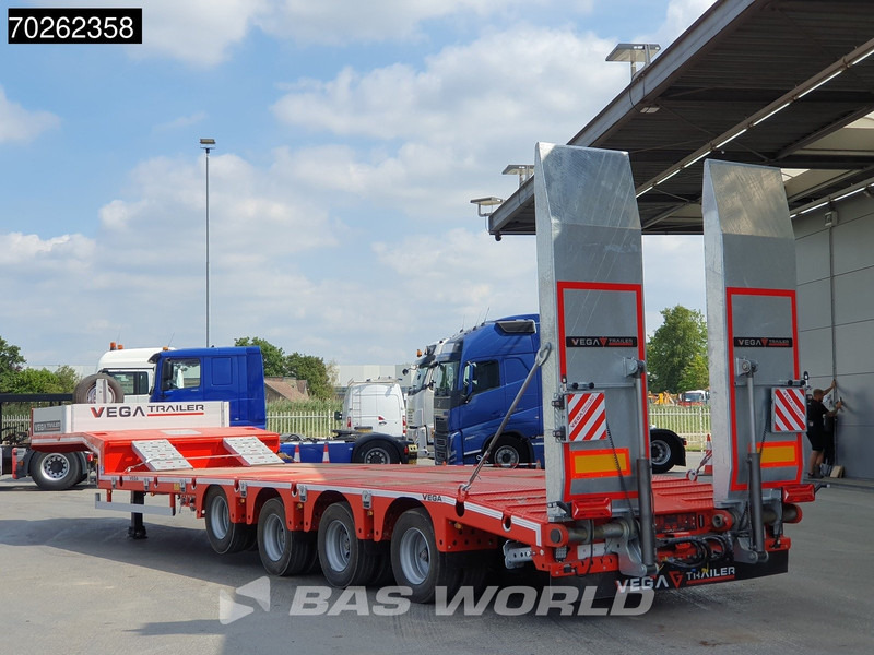 Vega STANDARD LOWBED 2 axles Lift + 2xLenkachse Hydraulic Ramps - 低装载半拖车:图2 Vega STANDARD LOWBED 2 axles Lift + 2xLenkachse Hydraulic Ramps - 低装载半拖车:图2