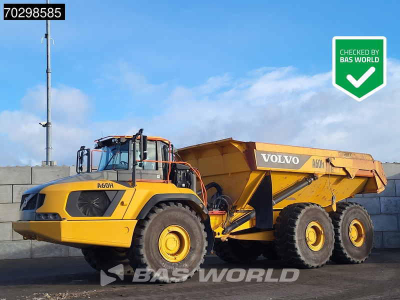 Volvo A60 H - 铰接式自卸车:图1 Volvo A60 H - 铰接式自卸车:图1