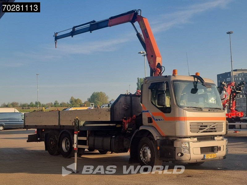 Volvo FE 280 6X2 NL-Truck Palfinger PK15500 Kran Crane Manual Liftachse Euro 4 - 栏板式/ 平板卡车, 起重车:图3 Volvo FE 280 6X2 NL-Truck Palfinger PK15500 Kran Crane Manual Liftachse Euro 4 - 栏板式/ 平板卡车, 起重车:图3