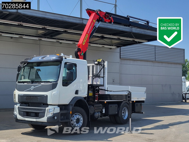 Volvo FE 320 4X2 NEW! Palfinger PK14.501K SLD5 Remote Crane Kran Euro 6 - 栏板式/ 平板卡车, 起重车:图1 Volvo FE 320 4X2 NEW! Palfinger PK14.501K SLD5 Remote Crane Kran Euro 6 - 栏板式/ 平板卡车, 起重车:图1